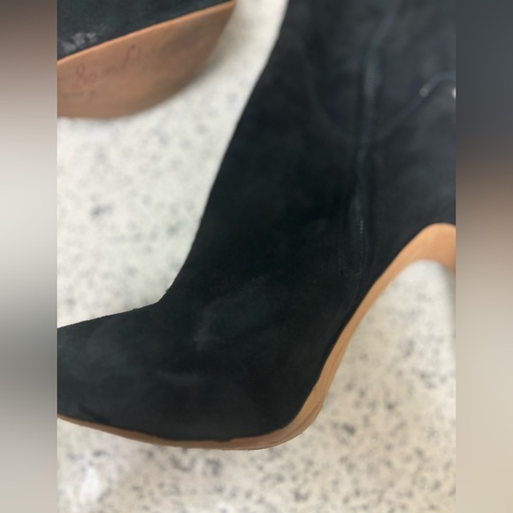 Sam Edelman Kayla Suede Over the Knee Boots Black Size: 7.5M - Picture 10 of 16